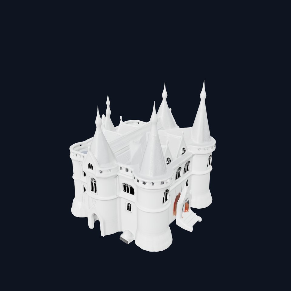Gothic Castle Architecture model pack